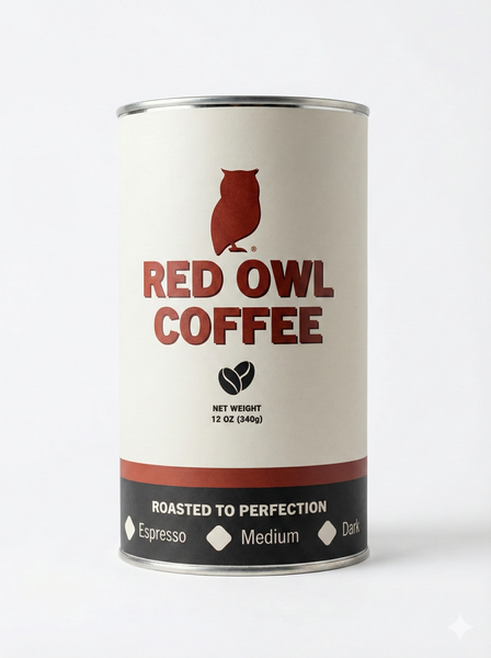 Barn Owl (House Roast) 12oz Coffee Can